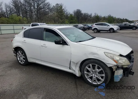 2010 Infiniti G37 z USA, uszkodzony, nr VIN JN1CV6ARXAM453618